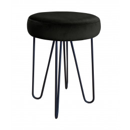 Taboret Venus HAIRPIN noga czarna MG19