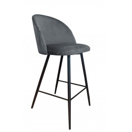 Hoker krzesło barowe Colin podstawa czarna BL14