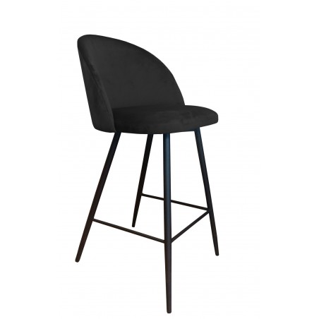 Hoker krzesło barowe Colin podstawa czarna MG19