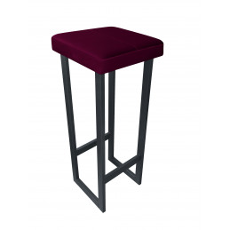 Hoker ALEX 90 podstawa grafit - Magic Velvet śliwka