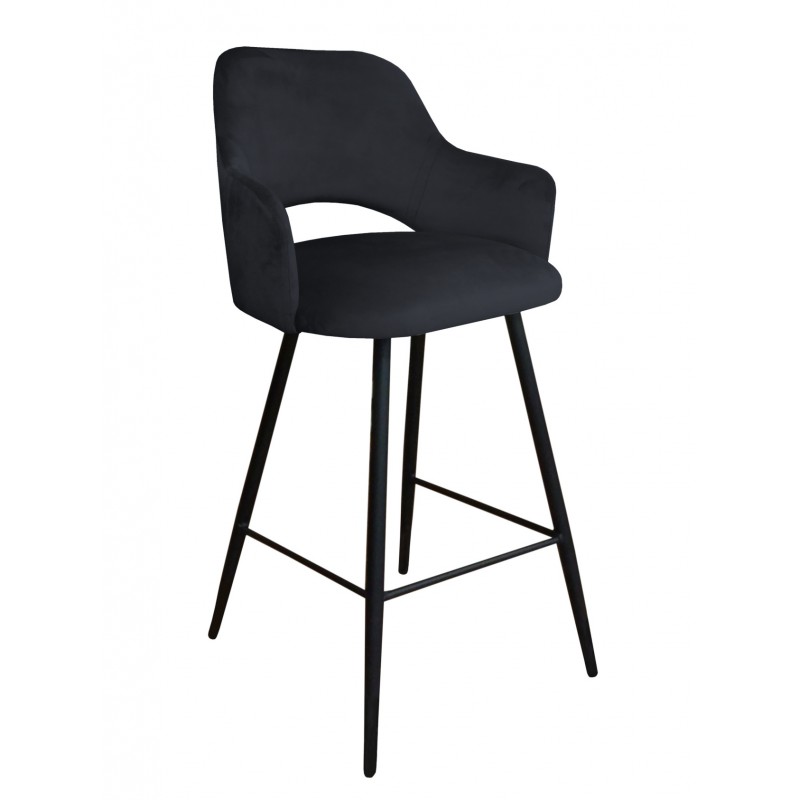 Hoker barowy Milano MG19 – czarna podstawa, elegancja