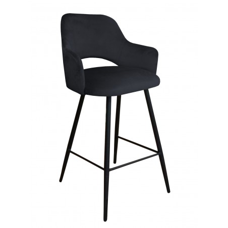 Hoker barowy Milano MG19 – czarna podstawa, elegancja