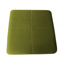 Pufa MAX LOFT podstawa czarna BL75, zielona oliwka