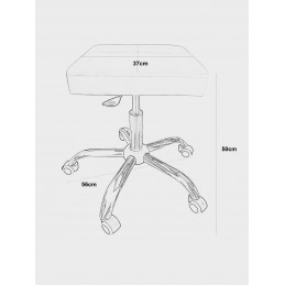 Fotel obrotowy MAX BL75 zielona oliwka, tapicerka Bluvel