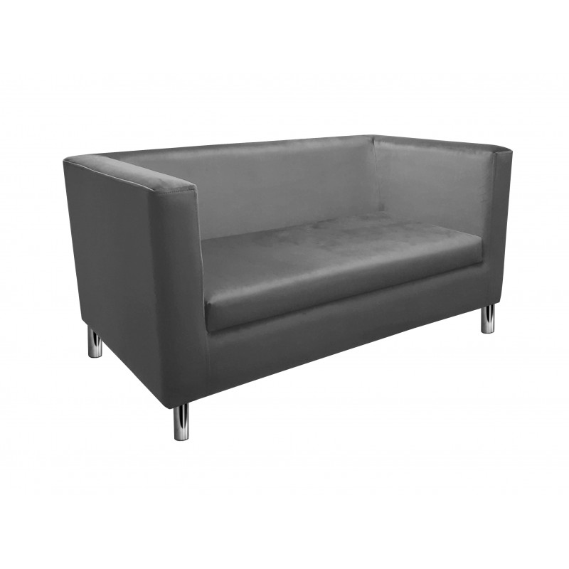 Sofa Monaco BL14 na chromowanych nogach – styl i wygoda