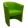 Fotel CLUB Eco skóra D5 limonka