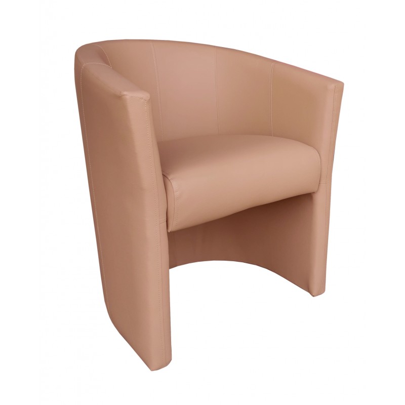 Fotel CLUB Eco skóra olcha D14 – elegancja i wygoda