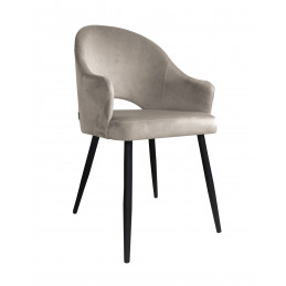 Krzesło Velvet noga czarna MG09