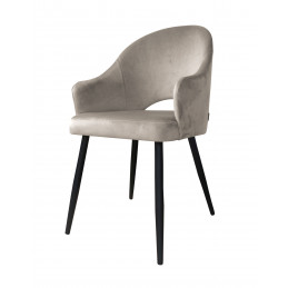 Krzesło Velvet noga czarna MG09