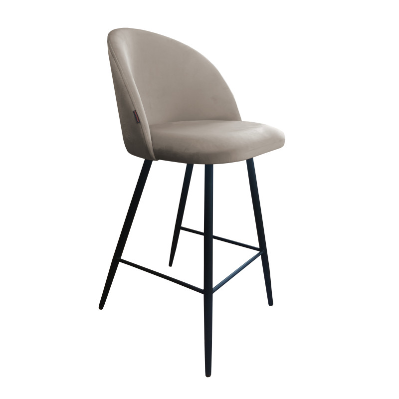 Hoker krzesło barowe Colin podstawa czarna MG09