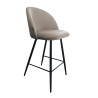Hoker krzesło barowe Colin podstawa czarna MG09