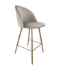 Hoker krzesło barowe Colin podstawa złota MG09