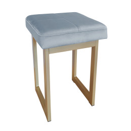TABORET SOLID 60cm STOŁEK LOFT podstawa złota BL06