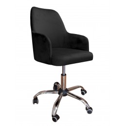 Fotel obrotowy Westa MG19 czarny – aksamit Magic Velvet