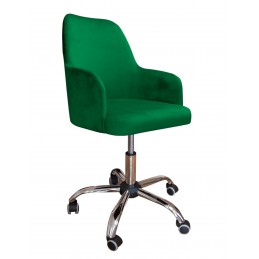 Fotel obrotowy Westa MG25 zieleń butelkowa