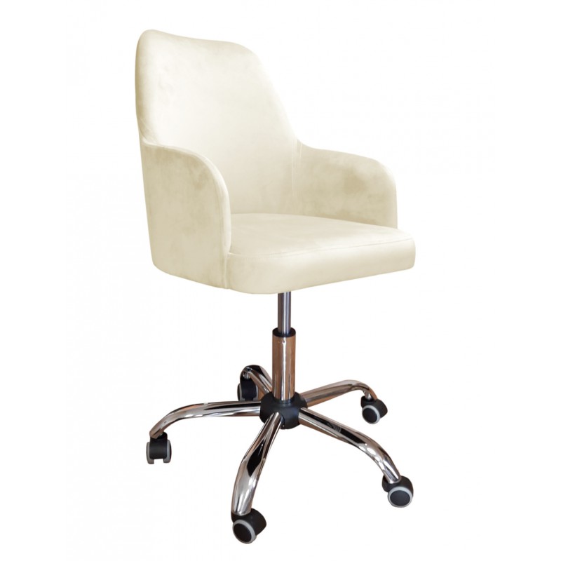 Fotel obrotowy Westa MG50 kremowy – Magic Velvet
