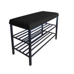 Szafka na buty SMART Regał Półka stelaż czarny MG19