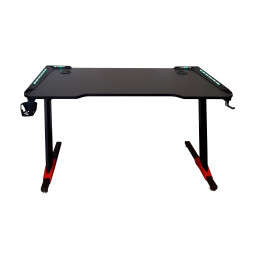 Biurko Gamingowe Komputerowe  LED dla gracza Carbon 120x60