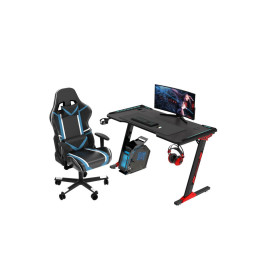 Biurko Gamingowe Komputerowe  LED dla gracza Carbon 120x60