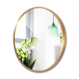 Lustro LOFT 60 cm złote YX-04 - widok frontu