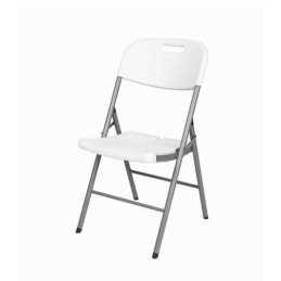 copy of Krzesło cateringowe bankietowe do ogrodu składane tworzywo sztuczne kolor biały
