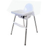 Krzesełko do karmienia dla dzieci białe