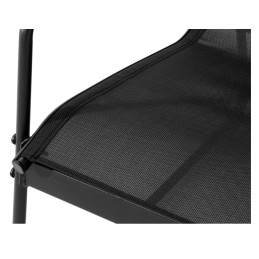 Zestaw mebli ogrodowych Modena CS12 czarny (stolik, 2 fotele, sofa)