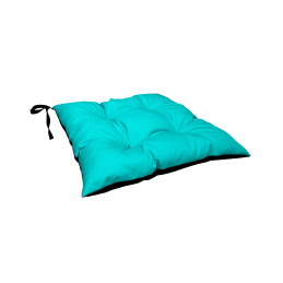 Zestaw 4 poduszek ogrodowych Oxford turkus 50x50