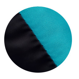 Zestaw 4 poduszek ogrodowych Oxford turkus 50x50