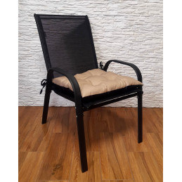 Zestaw 4 poduszek ogrodowych Oxford beż 50x50