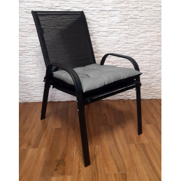 Zestaw 4 poduszek Oxford 50x50 szary