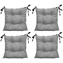 Zestaw 4 poduszek Oxford 50x50 szary