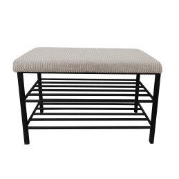 Szafka na buty SMART Regał Półka stelaż czarny POSO 2