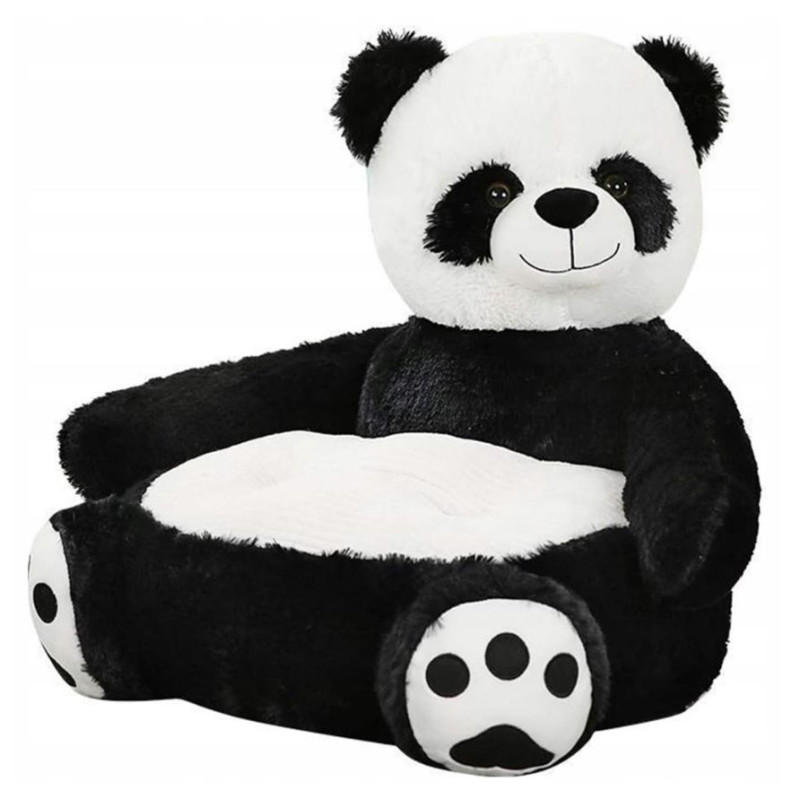 Pluszowy fotelik dla dzieci MIŚ PANDA