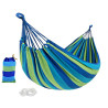 Hamak dwuosobowy brazylijski fotel krzesło huśtawka niebieski