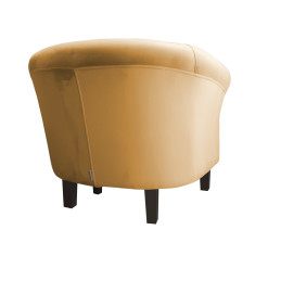 Fotel Milo nogi venge miód MG15