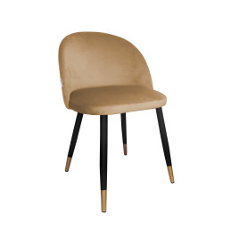 Krzesło Colin MG06 – noga czarno-złota, styl i komfort