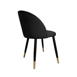 Krzesło Colin MG19 – noga czarno-złota, styl i komfort