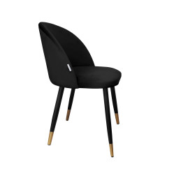 Krzesło Colin MG19 – noga czarno-złota, styl i komfort