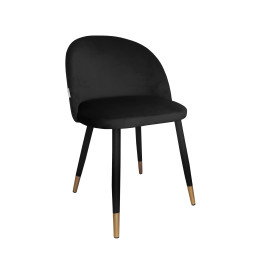 Krzesło Colin MG19 – noga czarno-złota, styl i komfort