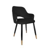 Krzesło Milano MG19 – noga czarna/złota, elegancja i komfort