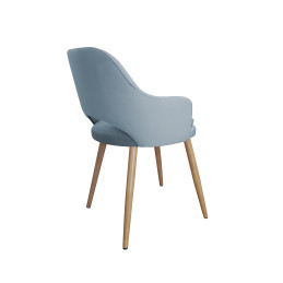 Krzesło Milano BL06 – noga dąb, stylowe i wygodne