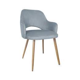 Krzesło Milano BL06 – noga dąb, stylowe i wygodne