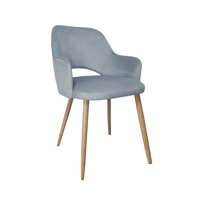 Krzesło Milano BL06 – noga dąb, stylowe i wygodne