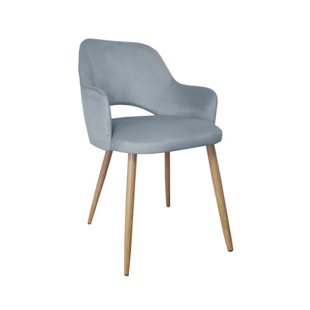 Krzesło Milano BL06 – noga dąb, stylowe i wygodne