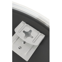 Lustro Elipsa 100x50 cm czarne owalne