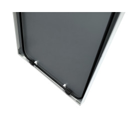 Wolnostojące lustro podłogowe białe pełnowymiarowe 165x50 do przedpokoju salonu