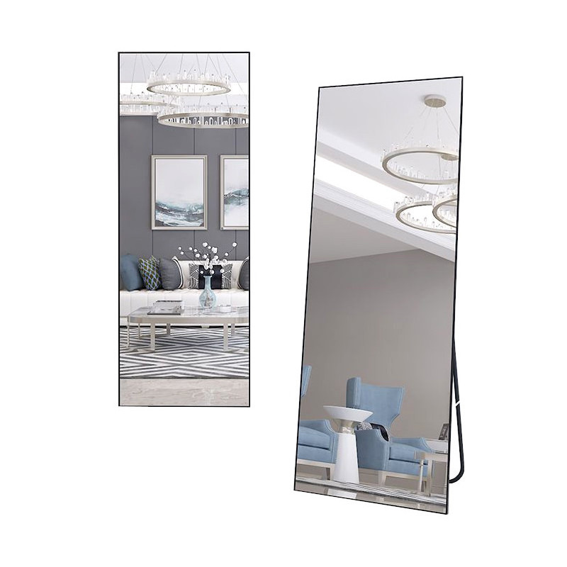 Wolnostojące lustro podłogowe pełnowymiarowe 165x50 do przedpokoju salonu