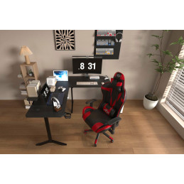 Biurko Gamingowe Komputerowe Narożne dla gracza Carbon