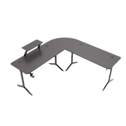 Biurko Gamingowe Komputerowe Narożne dla gracza Carbon